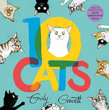 10 Cats - Emily Gravett [KSIĄŻKA]