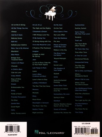 100 of the Most Beautiful Piano Solos Ever [KSIĄŻKA]
