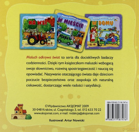 Maluch odkrywa świat - W mieście [KSIĄŻKA]