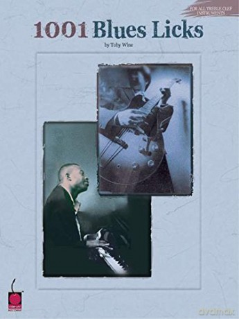 1001 Blues Licks for All Treble Clef Instruments - Toby Wine [KSIĄŻKA]