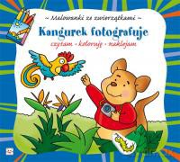 Malowanki ze zwierzątkami- Kangurek fotografuje [KSIĄŻKA]