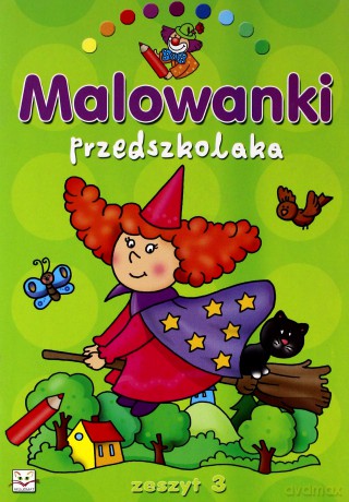 Malowanki przedszkolaka - zeszyt 3 [KSIĄŻKA]