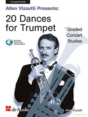 20 Dances for Trumpet. Graded Concert Studies - Allen Vizzutti [KSIĄŻKA]
