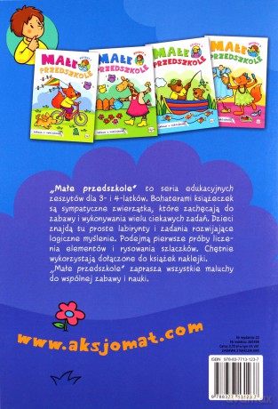 Małe przedszkole zeszyt 2 [KSIĄŻKA]
