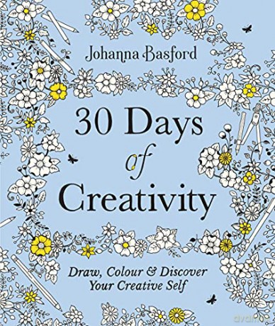 30 Days of Creativity: Draw, Colour and Discover Your Creative Self - Johanna Basford [KSIĄŻKA]