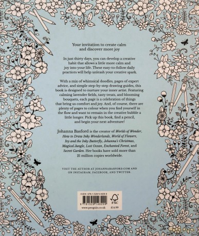 30 Days of Creativity: Draw, Colour and Discover Your Creative Self - Johanna Basford [KSIĄŻKA]
