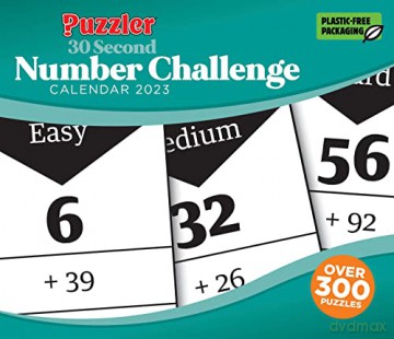 30 Second Number Challenge, Puzzler Box Calendar 2023 [KALENDARZ]