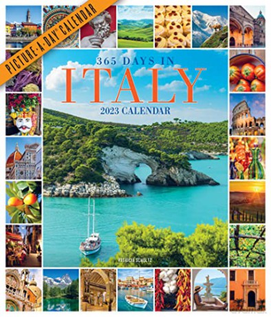 365 Days in Italy Picture-A-Day Wall Calendar 2023 [KALENDARZ]