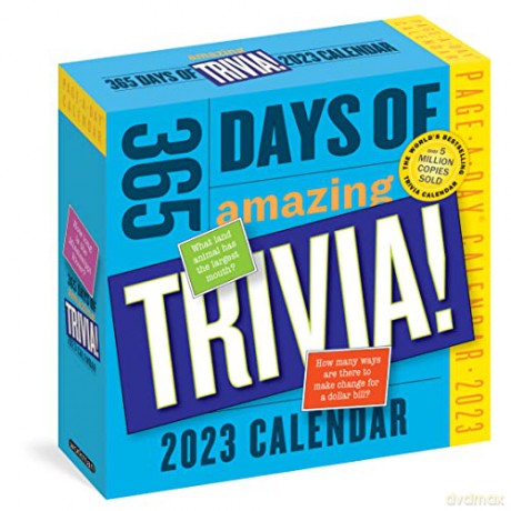365 Days of Amazing Trivia! Page-A-Day Calendar 2023 [KALENDARZ]