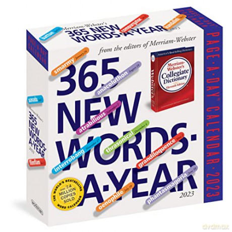 365 New Words-A-Year Page-A-Day Calendar 2023 [KALENDARZ]
