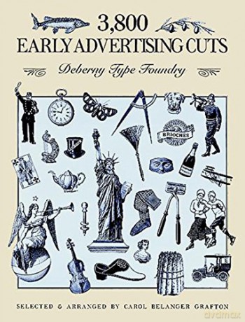 3800 Early Advertising Cuts (Dover Pictorial Archive) - Carol Belanger Grafton [KSIĄŻKA]