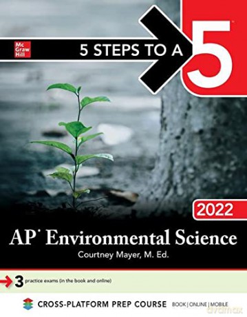 5 Steps to a 5: AP Environmental Science 2022 (TEST PREP) - Courtney Mayer [KSIĄŻKA]
