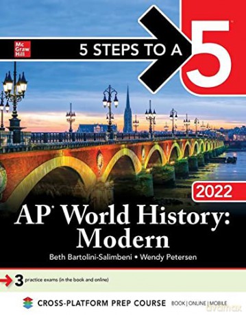 5 Steps to a 5: AP World History: Modern 2022 (TEST PREP) - Wendy Petersen [KSIĄŻKA]