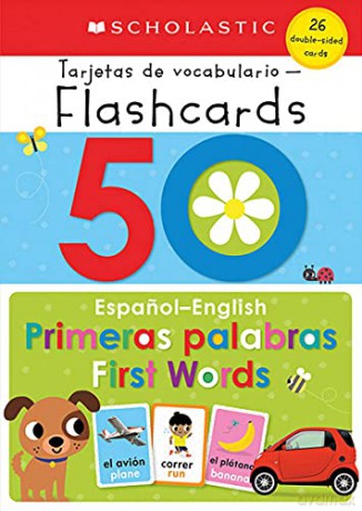 50 Spanish-english First Words (Scholastic Early Learners) [KSIĄŻKA]