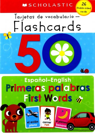50 Spanish-english First Words (Scholastic Early Learners) [KSIĄŻKA]
