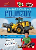 Minialbum z naklejkami. Pojazdy cz.1 [KSIĄŻKA]