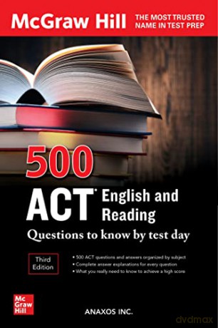 500 ACT English and Reading Questions to Know by Test Day, Third Edition (Mcgraw Hill's 500 Questions to Know by Test Day) [KSIĄŻKA]