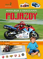 Minialbum z naklejkami. Pojazdy cz.2 [KSIĄŻKA]