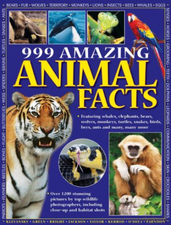 999 Amazing Animal Facts: Featuring Whales, Elephants, Bears, Wolves, Monkeys, Turtles, Snakes, Birds, Bees, Ants and Many, Many More - R Et Al Klevansky [KSIĄŻKA]