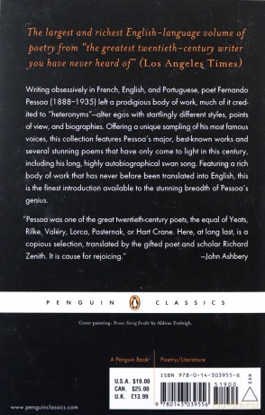 A Little Larger Than the Entire Universe: Selected Poems (Penguin Classics) - Fernando Pessoa [KSIĄŻKA]