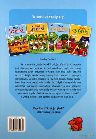 Moje cyferki 5-6 lat [KSIĄŻKA]