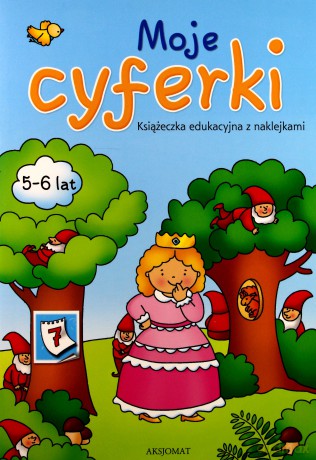 Moje cyferki 5-6 lat [KSIĄŻKA]