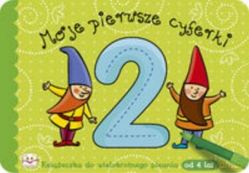 Moje pierwsze cyferki - zmywalny papier [KSIĄŻKA]