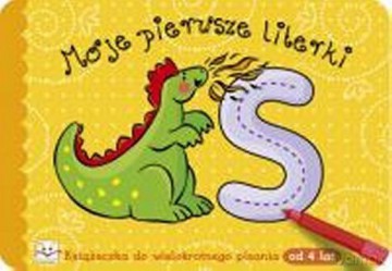 Moje pierwsze literki- zmywalny papier [KSIĄŻKA]