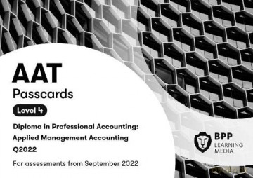 AAT Applied Management Accounting: Passcards - BPP Learning Media [KSIĄŻKA]