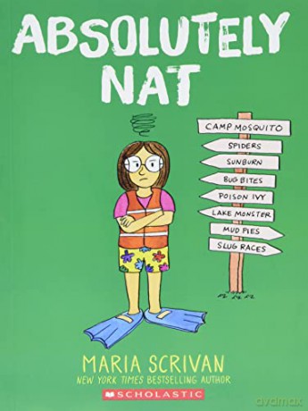 Absolutely Nat: A Graphic Novel (Nat Enough #3): Volume 3 - Maria Scrivan [KSIĄŻKA]