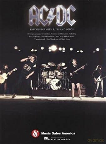 Ac/Dc Easy Guitar With Riffs And Solos Gtr Bk [KSIĄŻKA]