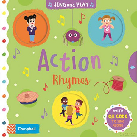 Action Rhymes (Sing and Play, 4) - Campbell Books [KSIĄŻKA]