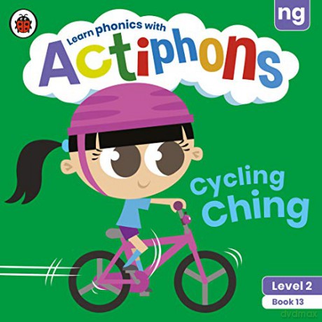 Actiphons Level 2 Book 13 Cycling Ching: Learn phonics and get active with Actiphons! [KSIĄŻKA]