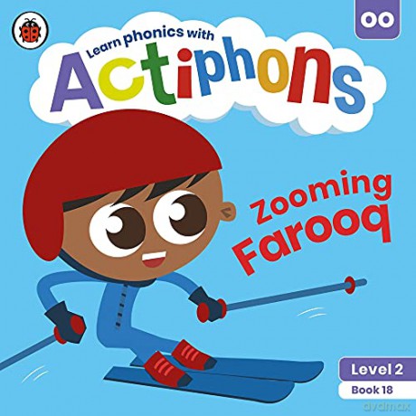 Actiphons Level 2 Book 18 Zooming Farooq: Learn phonics and get active with Actiphons! [KSIĄŻKA]