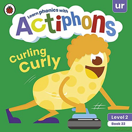 Actiphons Level 2 Book 22 Curling Curly: Learn phonics and get active with Actiphons! [KSIĄŻKA]