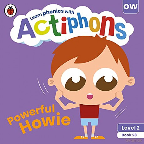 Actiphons Level 2 Book 23 Powerful Howie: Learn phonics and get active with Actiphons! [KSIĄŻKA]