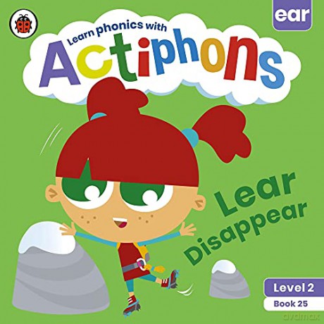 Actiphons Level 2 Book 25 Lear Disappear: Learn phonics and get active with Actiphons! [KSIĄŻKA]