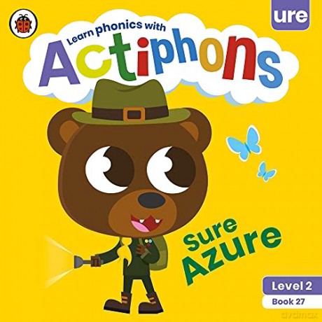 Actiphons Level 2 Book 27 Sure Azure: Learn phonics and get active with Actiphons! [KSIĄŻKA]