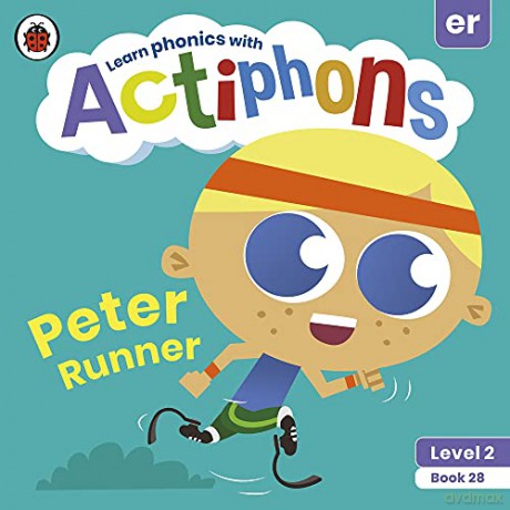 Actiphons Level 2 Book 28 Peter Runner: Learn phonics and get active with Actiphons! [KSIĄŻKA]