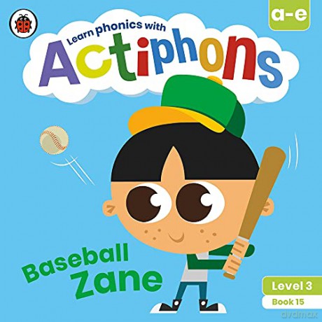 Actiphons Level 3 Book 15 Baseball Zane: Learn phonics and get active with Actiphons! [KSIĄŻKA]