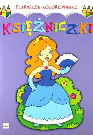 Pierw.kolor. Księżniczki [KSIĄŻKA]