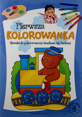 Pierwsza kolorowanka z.4 [KSIĄŻKA]