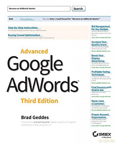 Advanced Google AdWords, 3rd Edition - Brad Geddes [KSIĄŻKA]