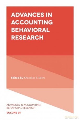 Advances in Accounting Behavioral Research: 24 [KSIĄŻKA]