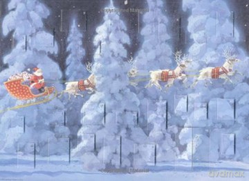 Kalendarz Adwentowy: Ted Rand "the Night before Christmas" - Ted Rand [KALENDARZ]