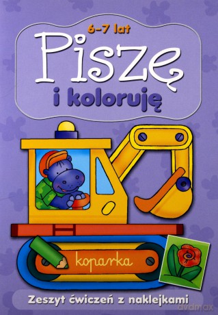 Piszę i koloruję 6-7 lat [KSIĄŻKA]