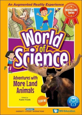 Adventures With More Land Animals: 0 (World Of Science) - Karen Kwek [KSIĄŻKA]