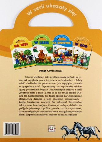 Podróże małe i duże - W zoo [KSIĄŻKA]