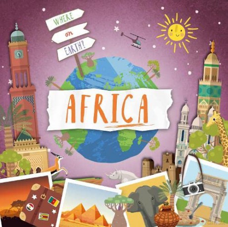 Africa (Where on Earth - Vallepur [KSIĄŻKA]