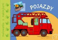 Pojazdy -  malowanka z naklejkami  [KSIĄŻKA]